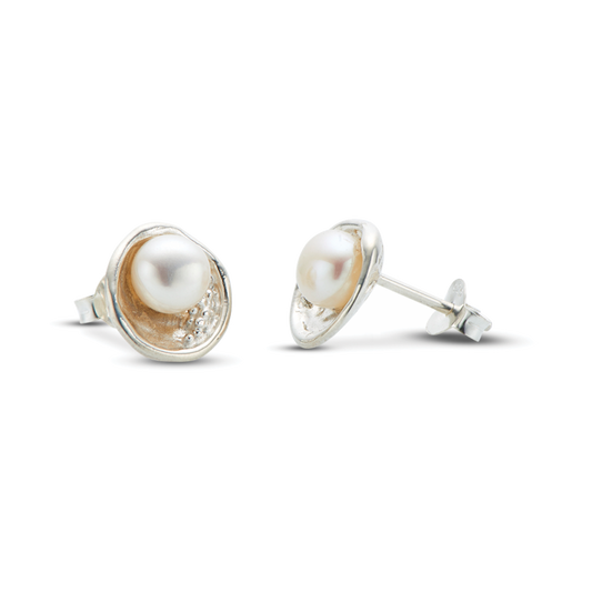 Pearl Stud Earrings