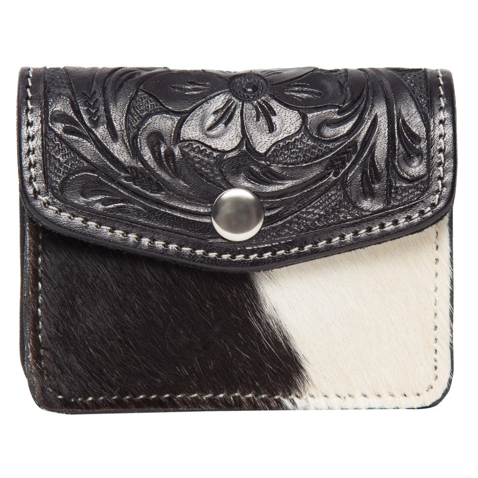 Chile Coin Purse - Black/White