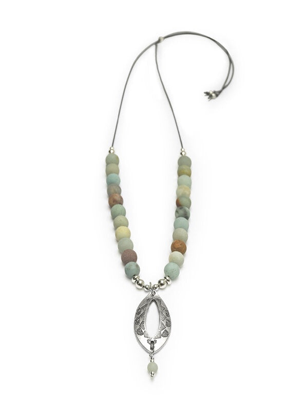 Amazonite Antique Necklace