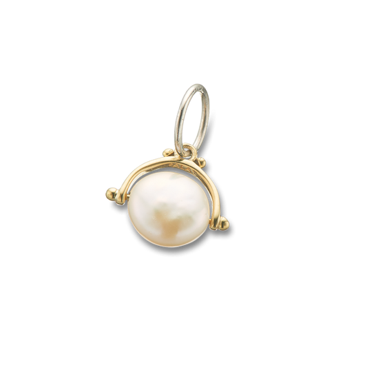 Pearl Prosperity Spinner Charm