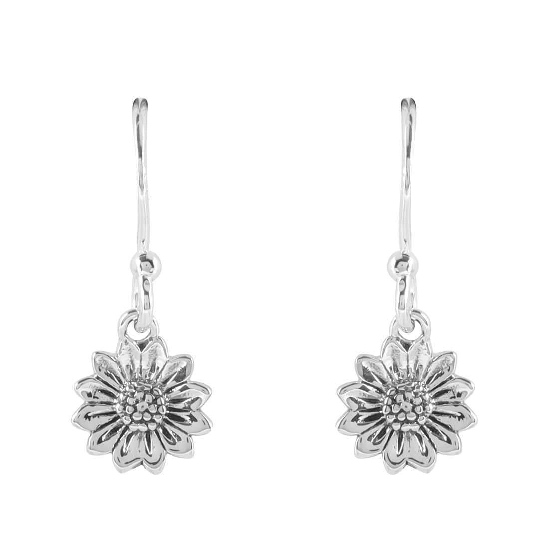 Dainty Sunflower Earrings