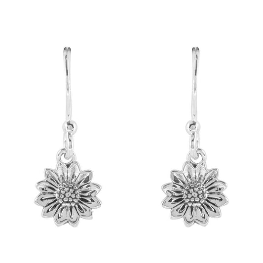 Dainty Sunflower Earrings