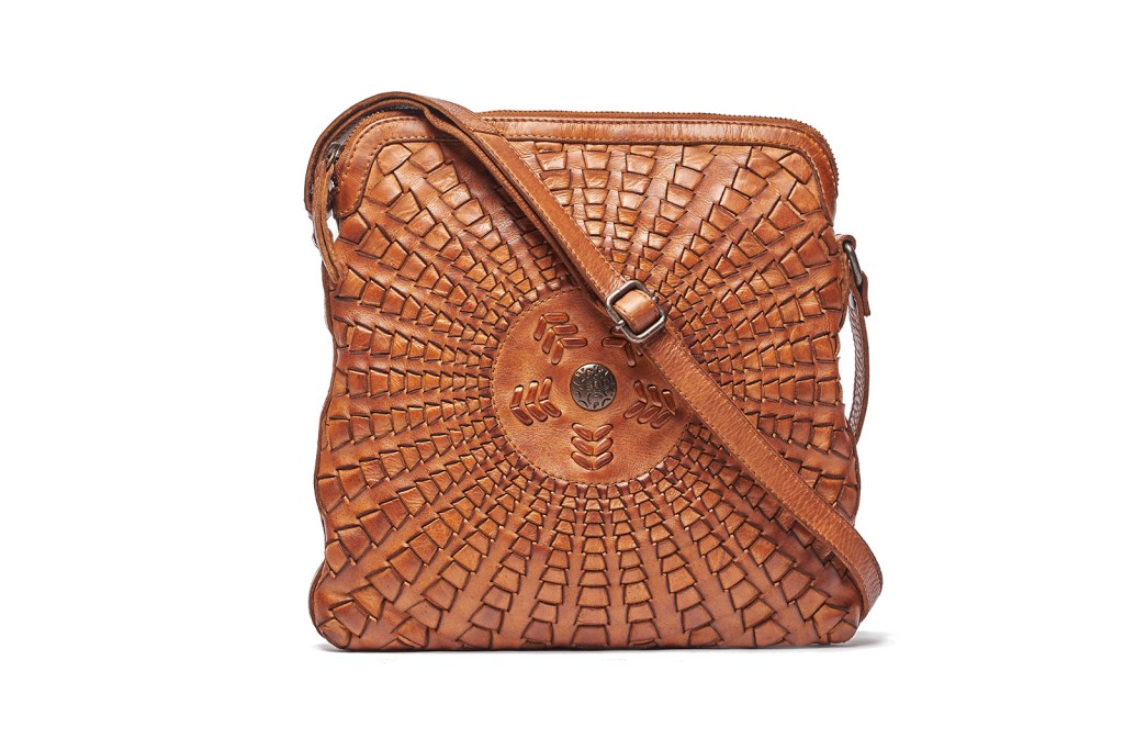 Harriette Crossbody Bag - Cognac