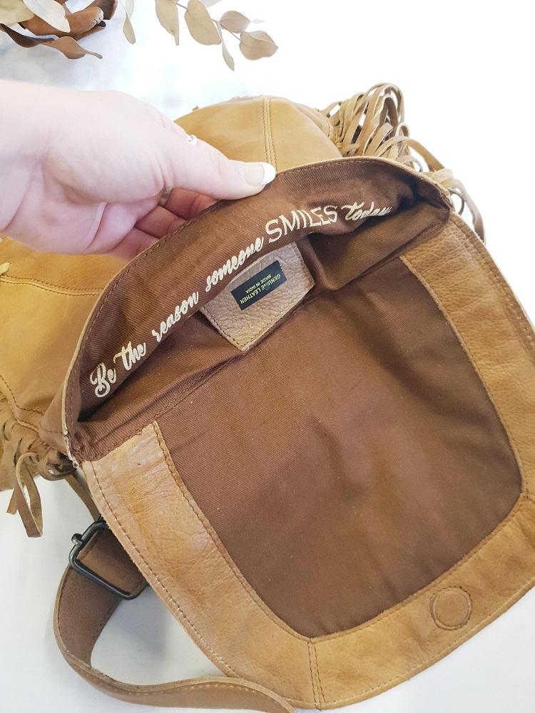 Saddle Hide Bag