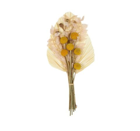 Palm Mini Bouquet - Mustard