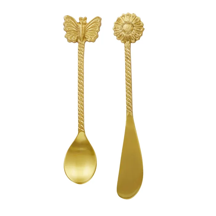 Printemps S/2 Brass Spreader/Spoon