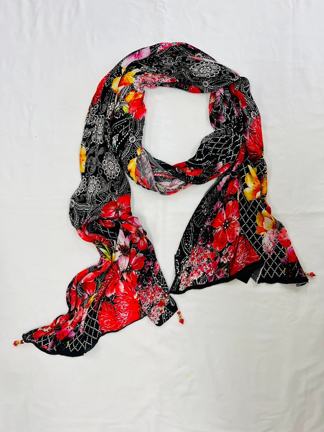 Silk Scarf - Midnight